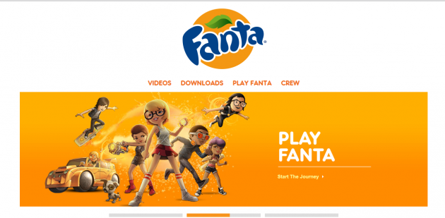 Сайт Fanta