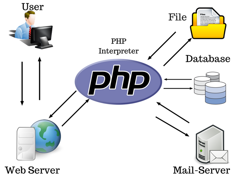 Server php files. Php. Php языки веб-программирования. Php технология. Серверные языки программирования php.