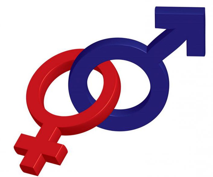 символы гендера 