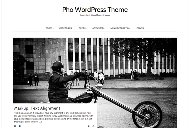 50 стильных и бесплатных тем WordPress для фотографа или дизайнера на 2015