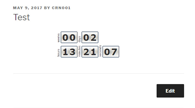 Как добавить бесплатный таймер обратного отсчета на WordPress