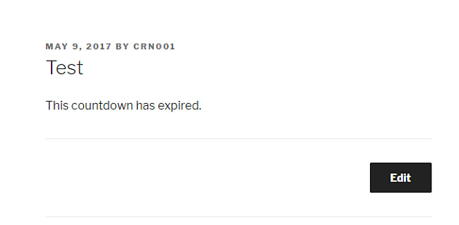 Как добавить бесплатный таймер обратного отсчета на WordPress