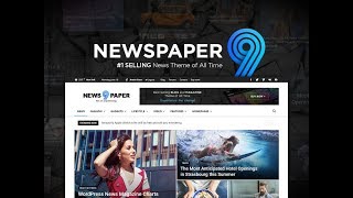 Newspaper 9 WordPress Theme - Discover the art of publishing. Simplified.