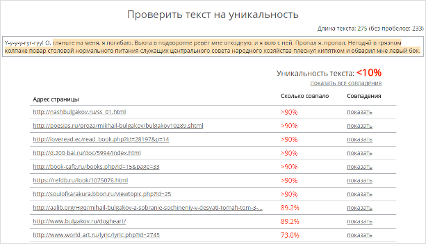 как добиться высокой уникальности текста