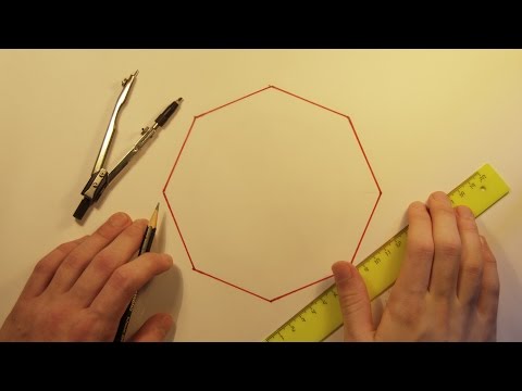 Геометрия - Построение восьмиугольника