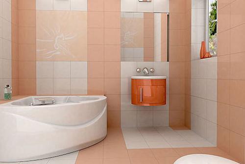Вертикальное расположение плитки в ванной. Как класть плитку в санузле: вертикально или горизонтально?
