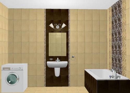 Как лучше класть плитку горизонтально или вертикально в ванной. Как класть плитку в ванной комнате — горизонтально или вертикально?