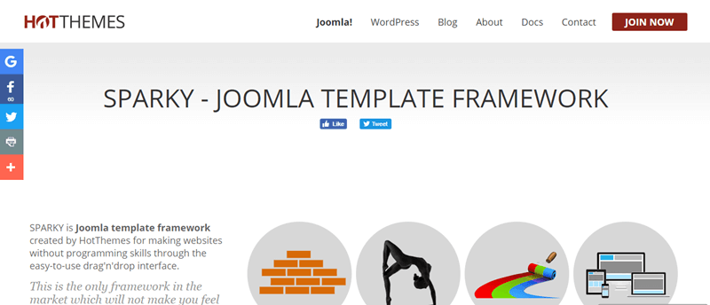 Sparky Joomla Template Framework
