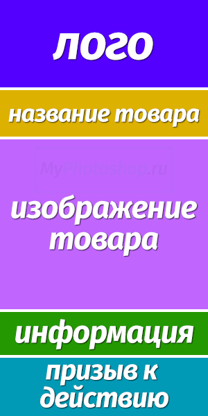 Создание рекламного баннера в Фотошопе