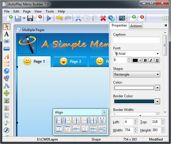 AutoPlay Menu Builder – программа для создания загрузочного меню диска