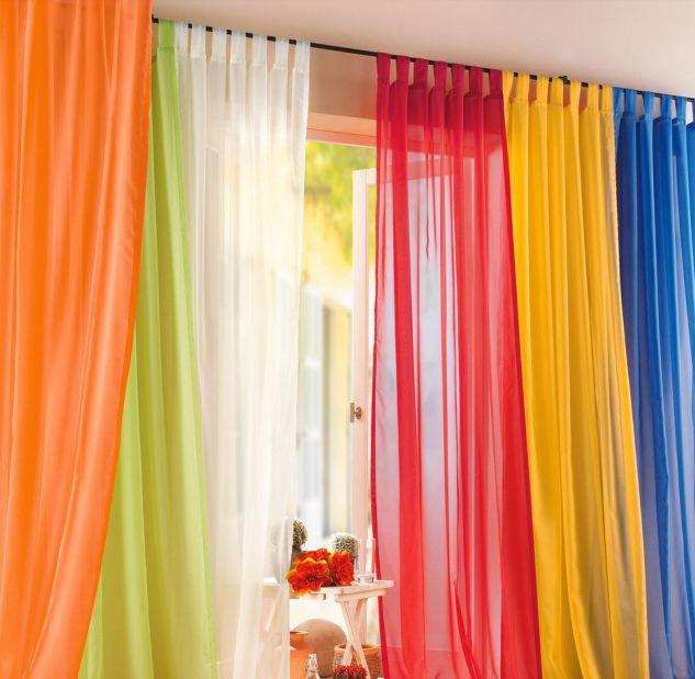 Выбор ширины шторы в зависимости от типа ткани- легкие шторы