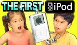 Как дети реагируют на iPod первого поколения