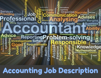Sample accounting job description