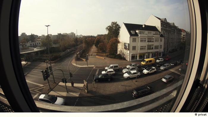 Вид из берлинской квартиры Элины