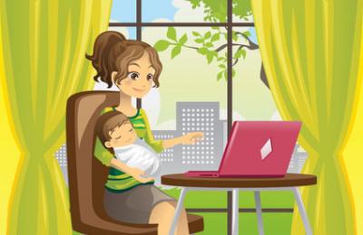 Как работать дома с ребенком?