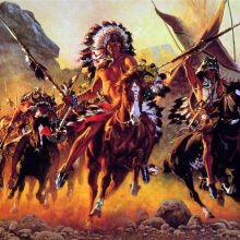 Цвета индейцев – символика и значение в боевой раскраске  