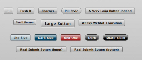 Реалистичные CSS3 Buttons Redux
