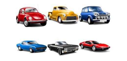 Classic Cars Icons