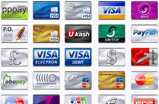 Free credit card Icons